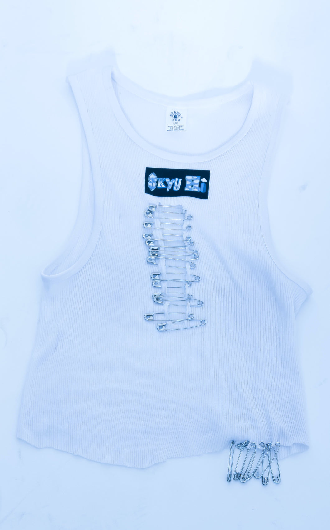 Skyy Hi pinned tank top